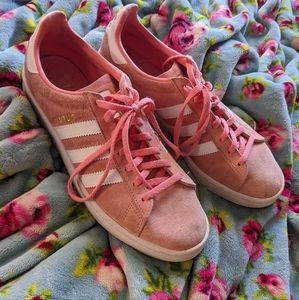 Pink Adidas Campus Size 9
